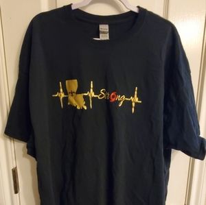 Men's Louisiana Strong T-Shirt - Sz 3X (16)
